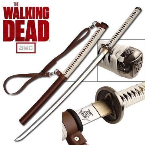 Walking Dead Swords Quot;The Walking Dead Quot;Movie Hand Forged Sword And Japanese Samurai Katana