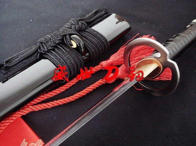 Clay Tempered Folded Steel Blade Japanese High Carbon Steel Musashi Fitings Katana Sword
