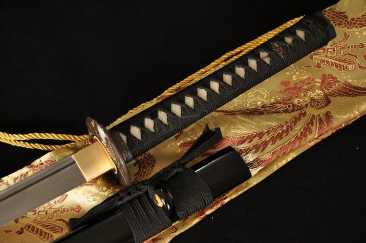 Fulltang Blade Wizard Tsuba Japanese Samurai Sword